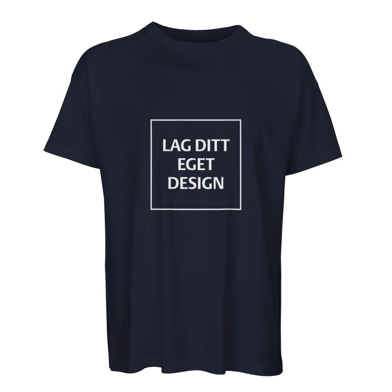 Økologisk Oversized T-shirt til Mænd | Design Din Egen T-shirt med Tryk
