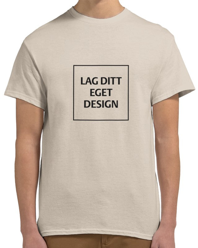 Design din egen unisex T-shirt med print | Personlig bomulds-T-shirt