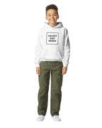 Blød Hættetrøje til Unge med Eget Tryk | Mellemtyk Fleece Hoodie