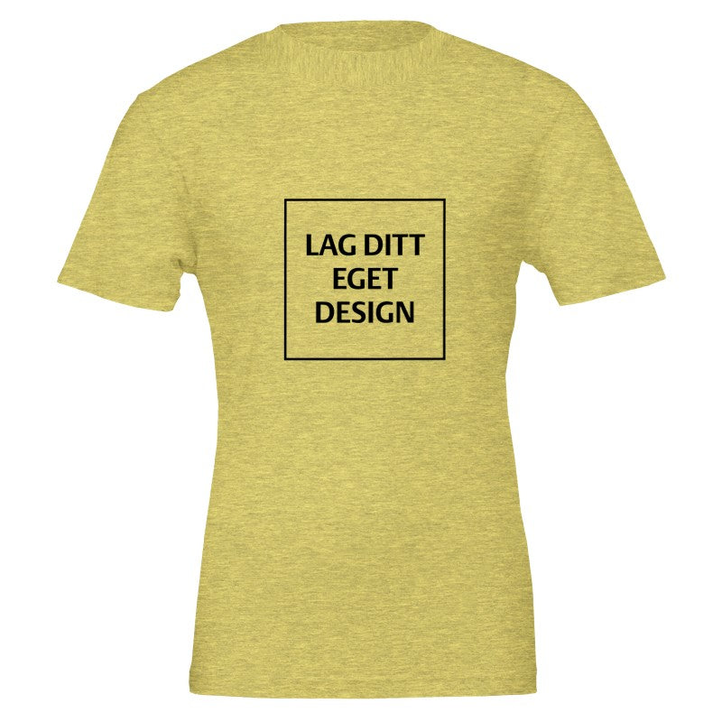 Premium Unisex Crewneck T-shirt | Design din egen med dit eget tryk