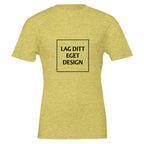Premium Unisex Crewneck T-shirt | Design din egen med dit eget tryk