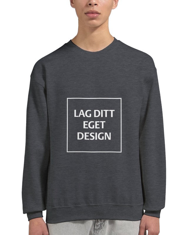 Personlig College Sweater med Eget Tryk | Design Din Unikke Sweater