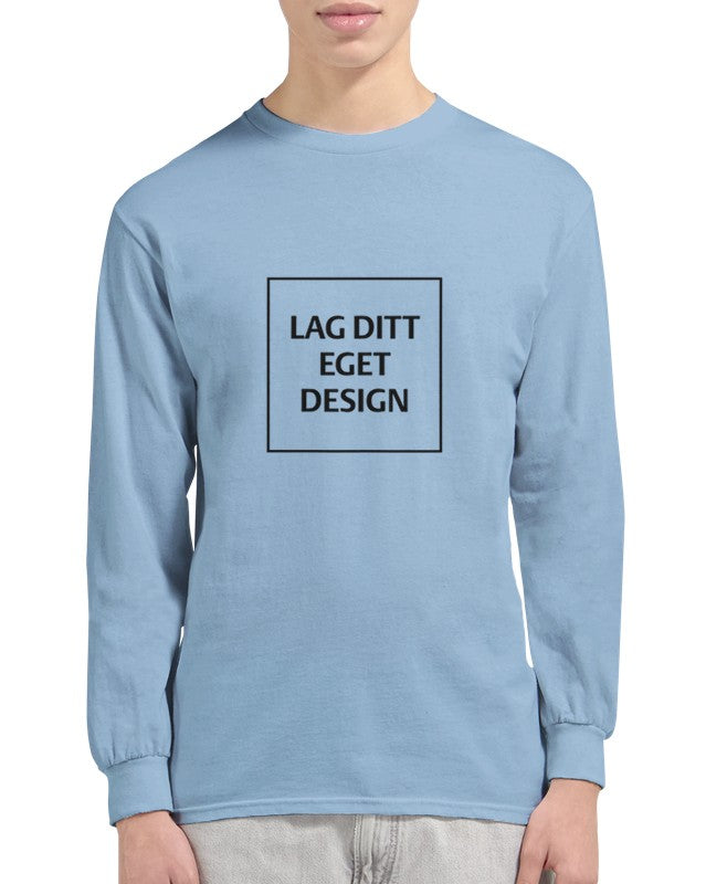 Klassisk Langærmet T-shirt til Eget Tryk – Design din personlige stil