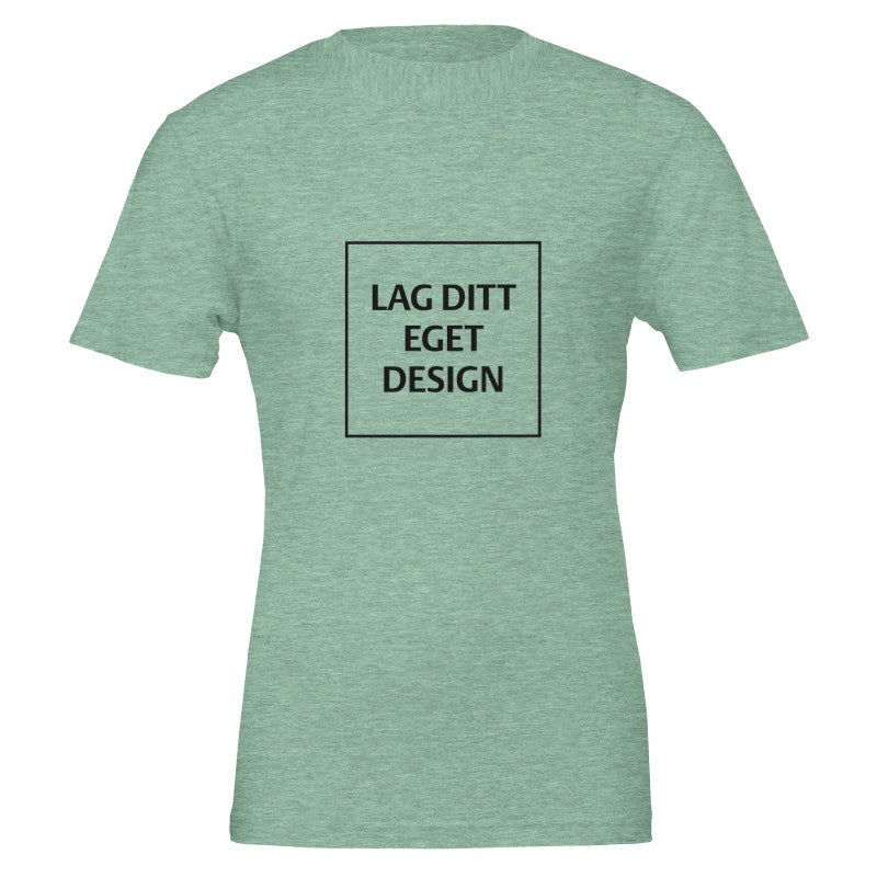 Premium Unisex Crewneck T-shirt | Design din egen med dit eget tryk