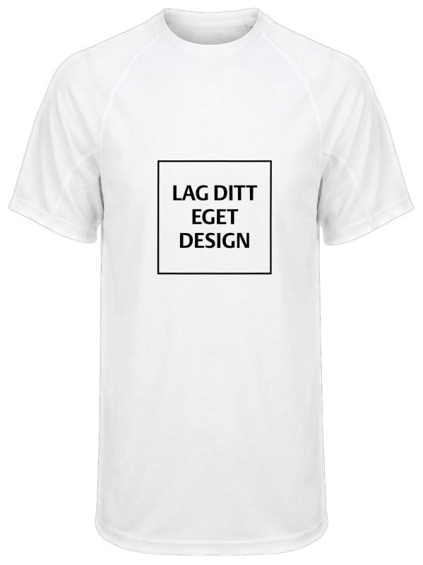 Ultralet Teknisk Unisex T-shirt med Eget Tryk | Slidstærk Sport