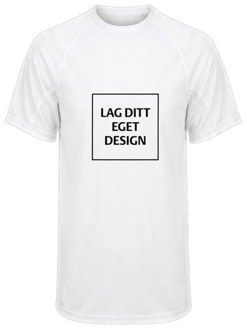 Ultralet Teknisk Unisex T-shirt med Eget Tryk | Slidstærk Sport