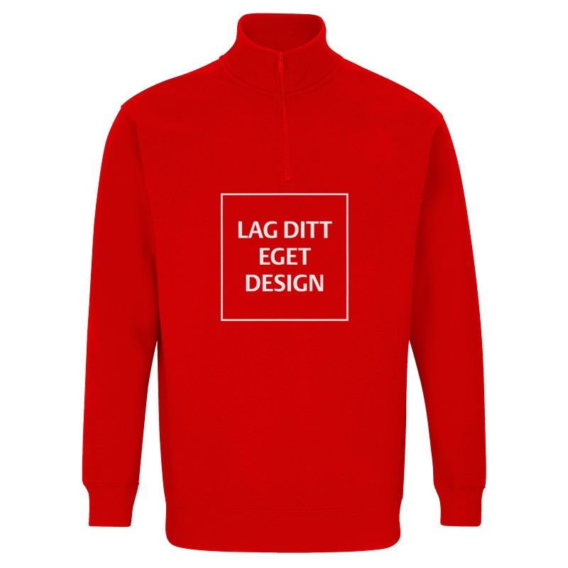 Tilpas din egen 1/4 Zip Trøje – Eget Tryk for Unik Stil