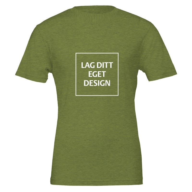 Premium Unisex Crewneck T-shirt | Design din egen med dit eget tryk