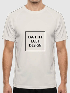 Ultralet Teknisk Unisex T-shirt med Eget Tryk | Slidstærk Sport