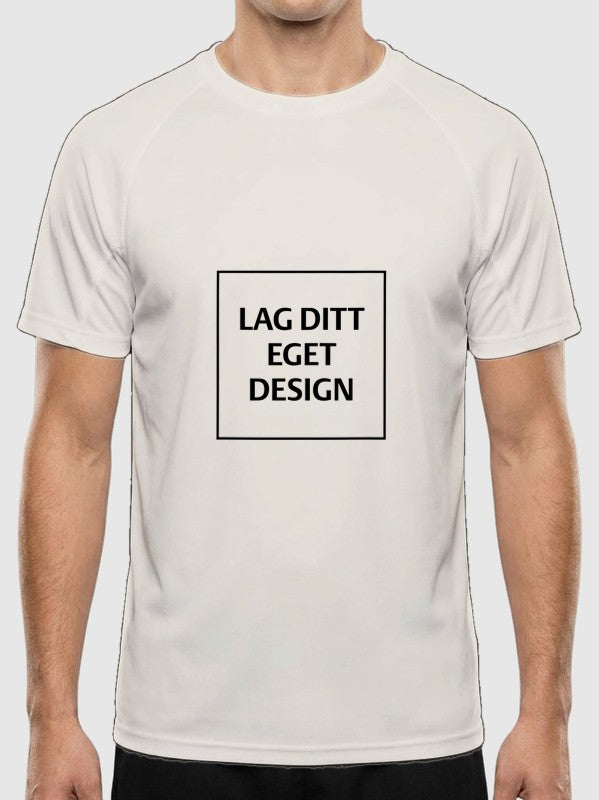 Ultralet Teknisk Unisex T-shirt med Eget Tryk | Slidstærk Sport