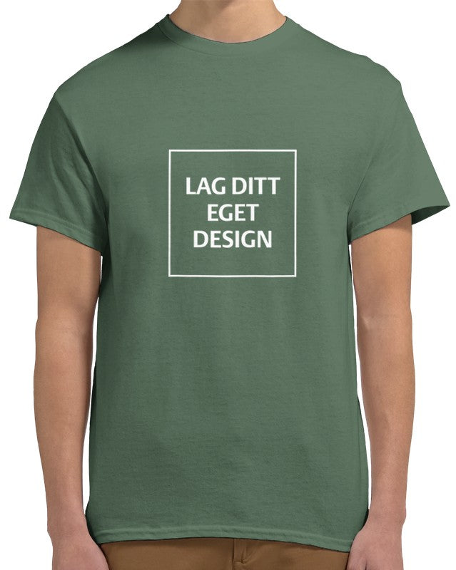 Design din egen unisex T-shirt med print | Personlig bomulds-T-shirt