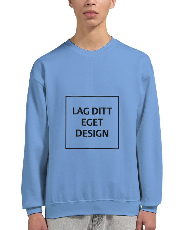 Personlig College Sweater med Eget Tryk | Design Din Unikke Sweater