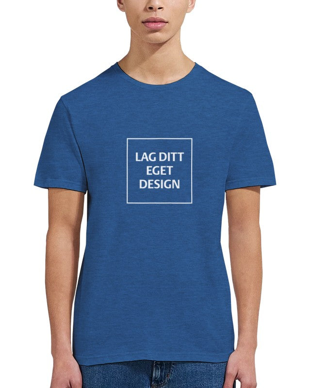 Klassisk Unisex T-shirt med Rund Hals til Eget Tryk | Design Din Egen T-shirt