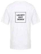 Blød teknisk unisex T-shirt med eget tryk | Letvægts Sport