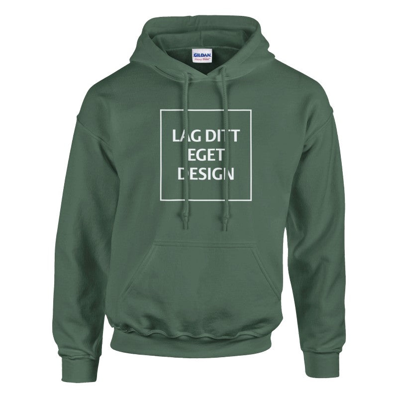 Design Din Egen Personlige Hættetrøje med Eget Tryk | Unisex Pullover Hoodie