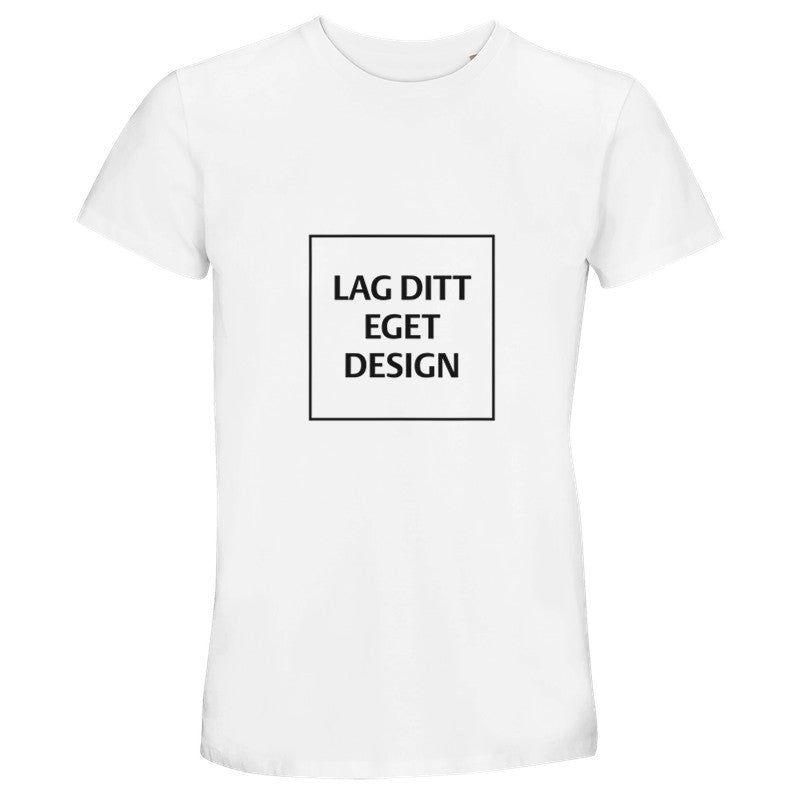 Genbrugt Unisex Crewneck T-shirt | Design din egen T-shirt med tryk