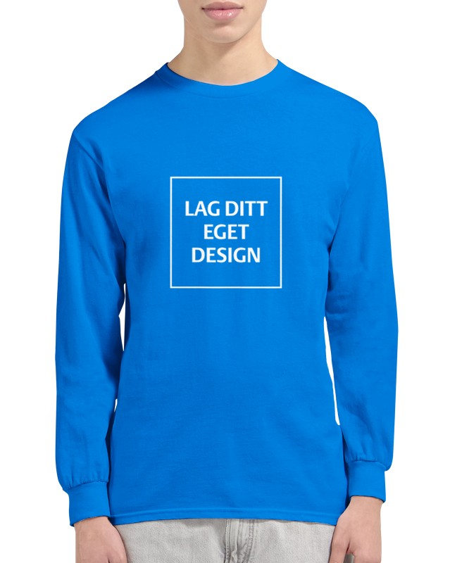 Klassisk Langærmet T-shirt til Eget Tryk – Design din personlige stil