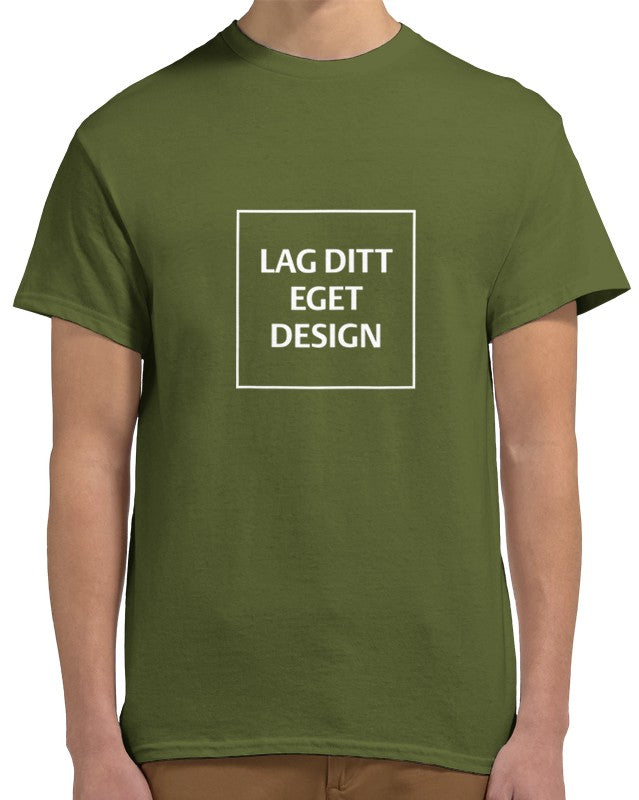 Design din egen unisex T-shirt med print | Personlig bomulds-T-shirt