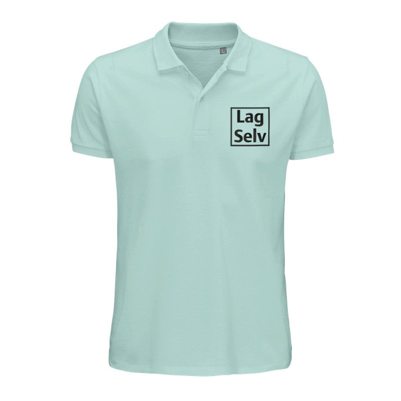 Polo T-shirt til mænd i økologisk bomuld – Design din egen med broderi