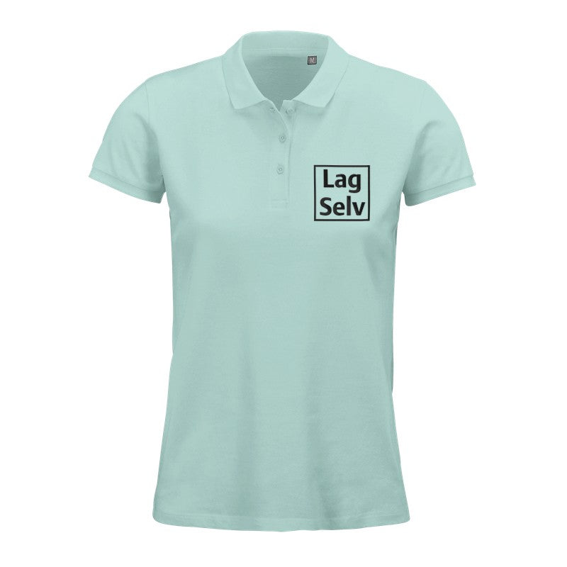Design din egen økologiske polo t-shirt til kvinder | Personligt broderi