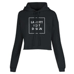 Dame Cropped Hættetrøje med Eget Print | Skab Din Unikke Stil