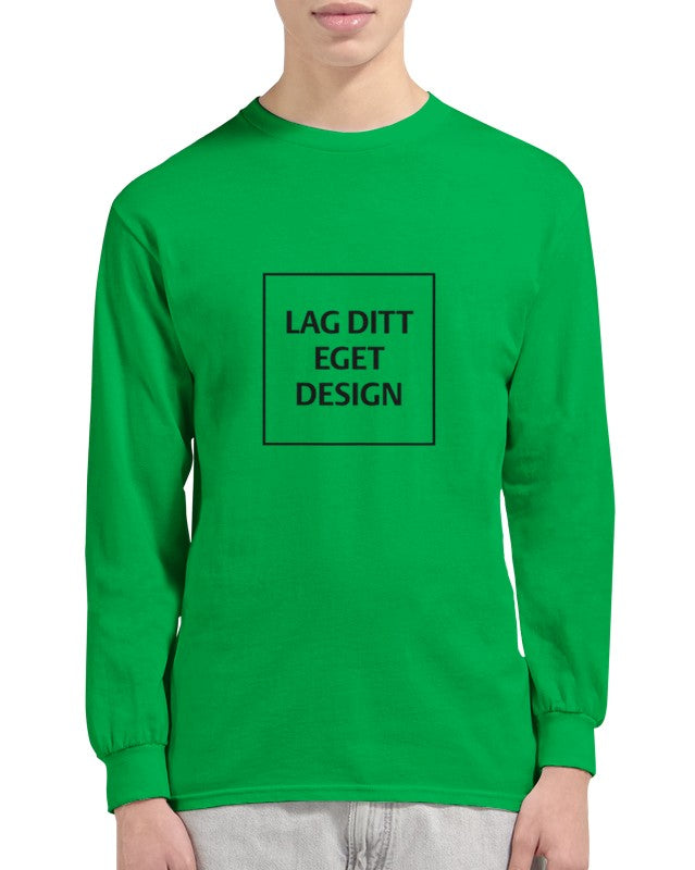 Klassisk Langærmet T-shirt til Eget Tryk – Design din personlige stil