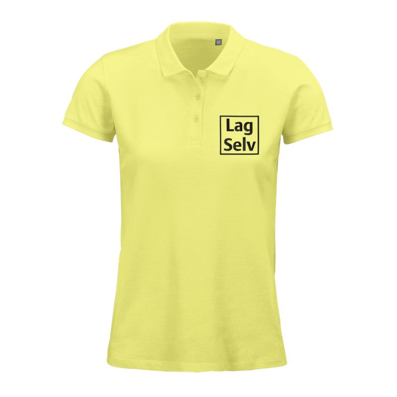 Design din egen økologiske polo t-shirt til kvinder | Personligt broderi