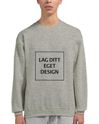 Personlig College Sweater med Eget Tryk | Design Din Unikke Sweater