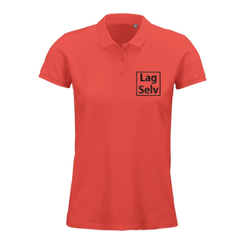 Design din egen økologiske polo t-shirt til kvinder | Personligt broderi
