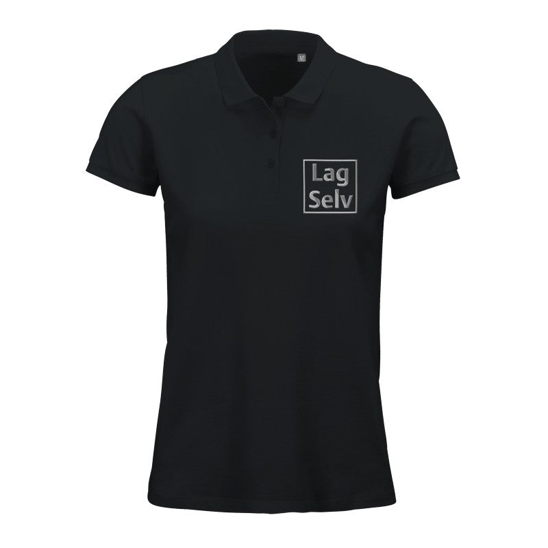 Design din egen økologiske polo t-shirt til kvinder | Personligt broderi