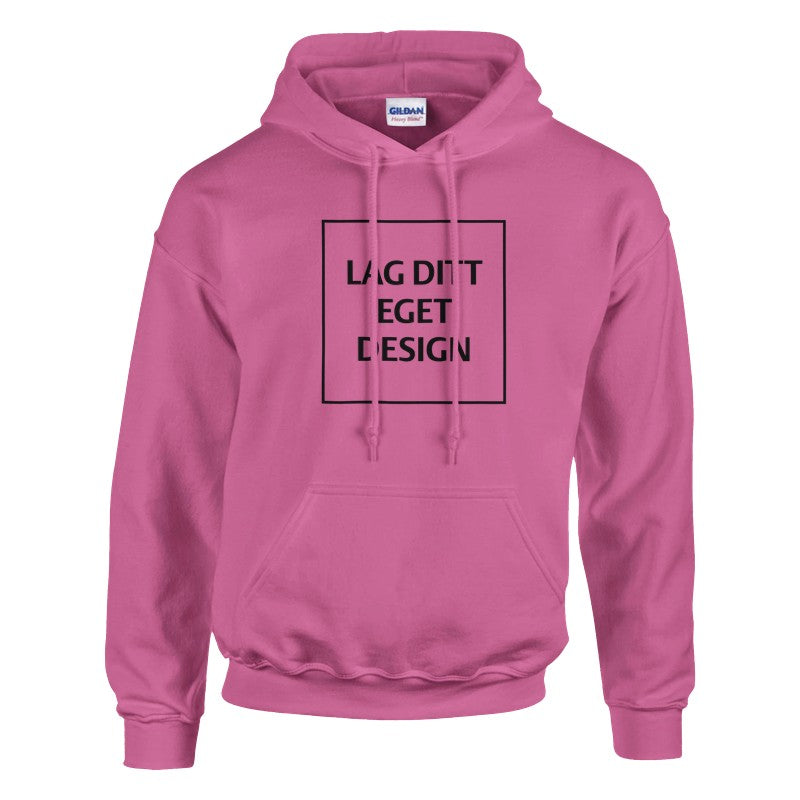 Design Din Egen Personlige Hættetrøje med Eget Tryk | Unisex Pullover Hoodie