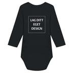 Klassisk Langærmet Babybody med Eget Tryk | Lun Bomuld