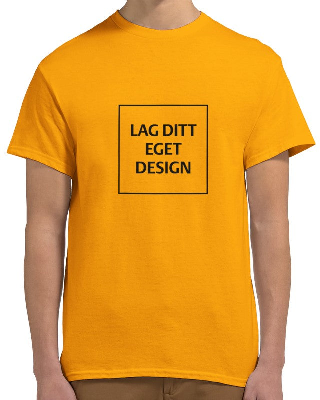 Design din egen unisex T-shirt med print | Personlig bomulds-T-shirt