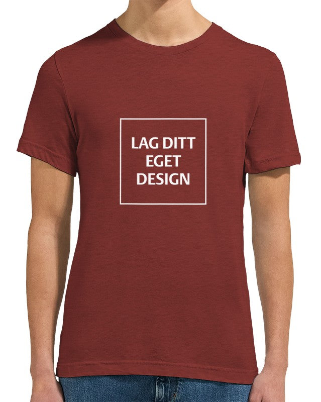 Design din egen Triblend T-shirt | Blød Unisex T-shirt med Eget Tryk