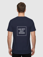 Design Din Egen Unisex V-Hals T-skjorte med Eget Trykk