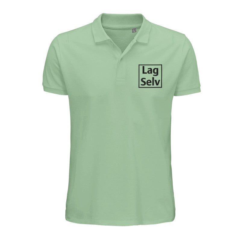 Polo T-shirt til mænd i økologisk bomuld – Design din egen med broderi