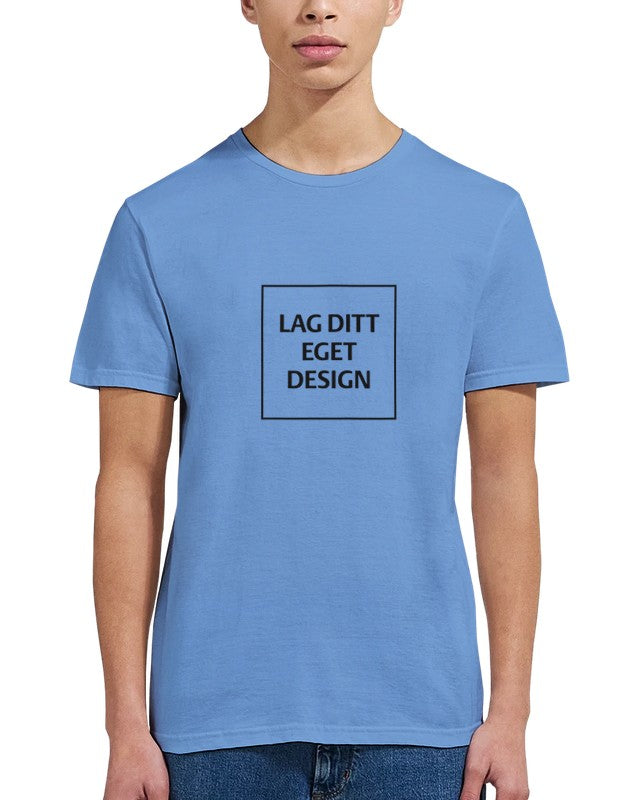 Klassisk Unisex T-shirt med Rund Hals til Eget Tryk | Design Din Egen T-shirt