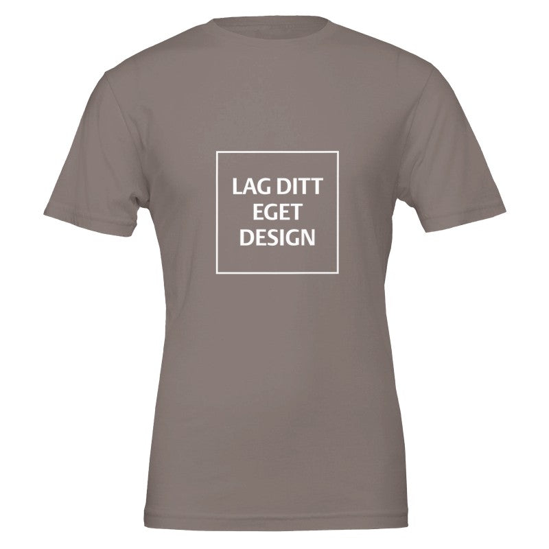 Premium Unisex Crewneck T-shirt | Design din egen med dit eget tryk