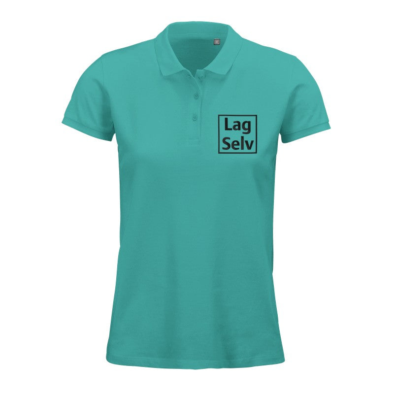 Design din egen økologiske polo t-shirt til kvinder | Personligt broderi