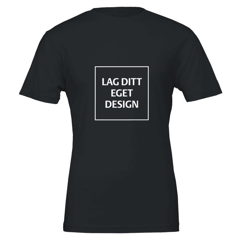 Premium Unisex Crewneck T-shirt | Design din egen med dit eget tryk