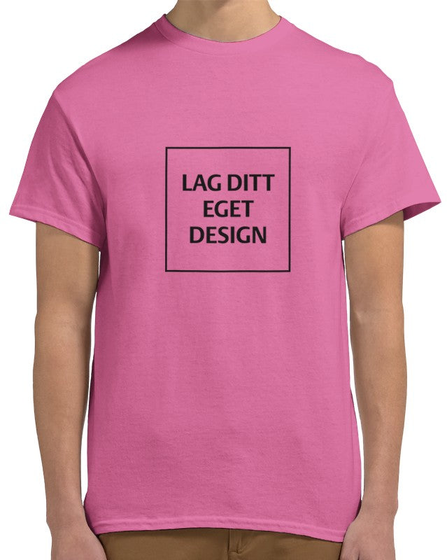 Design din egen unisex T-shirt med print | Personlig bomulds-T-shirt