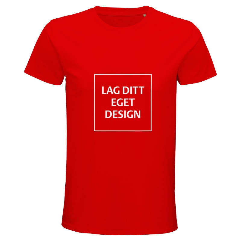 Økologisk T-shirt til Mænd | Design Dit Eget Tryk