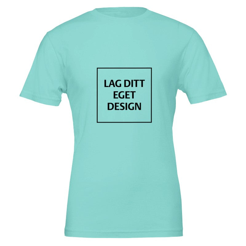 Premium Unisex Crewneck T-shirt | Design din egen med dit eget tryk
