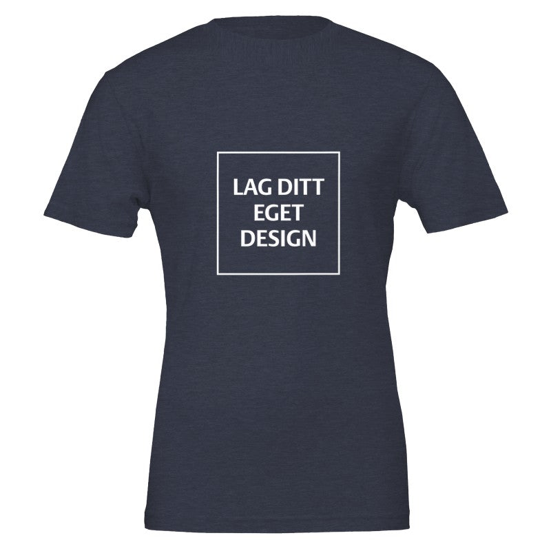 Premium Unisex Crewneck T-shirt | Design din egen med dit eget tryk