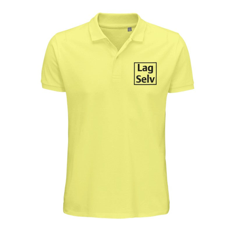 Polo T-shirt til mænd i økologisk bomuld – Design din egen med broderi