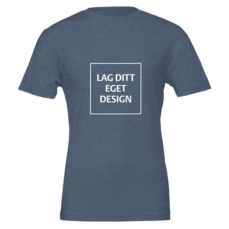 Premium Unisex Crewneck T-shirt | Design din egen med dit eget tryk