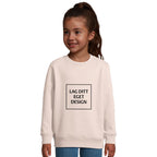 Klassisk Børnesweater med Eget Tryk | Varm Sweatshirt i Bomuldsblanding