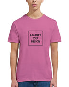 Klassisk Unisex T-shirt med Rund Hals til Eget Tryk | Design Din Egen T-shirt