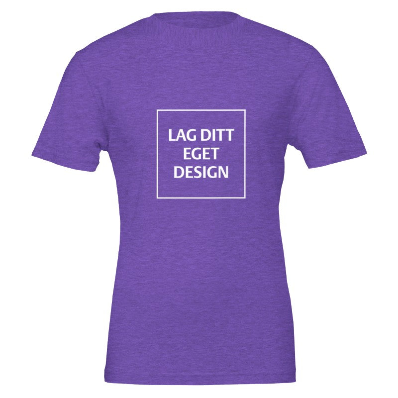 Premium Unisex Crewneck T-shirt | Design din egen med dit eget tryk