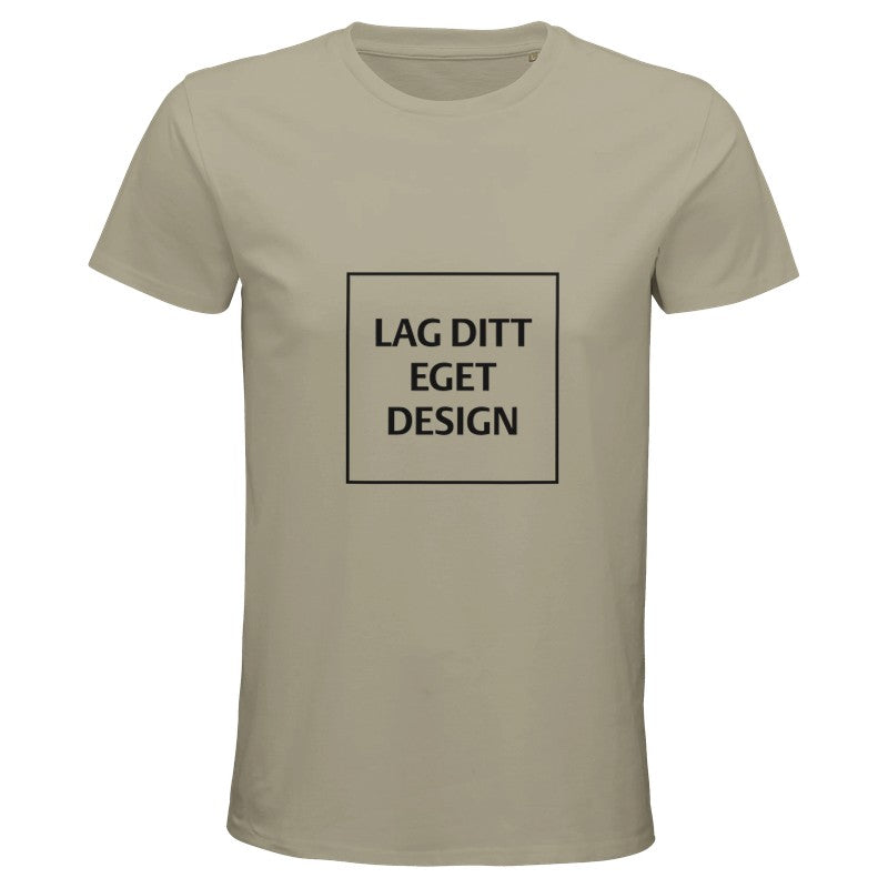 Økologisk T-shirt til Mænd | Design Dit Eget Tryk